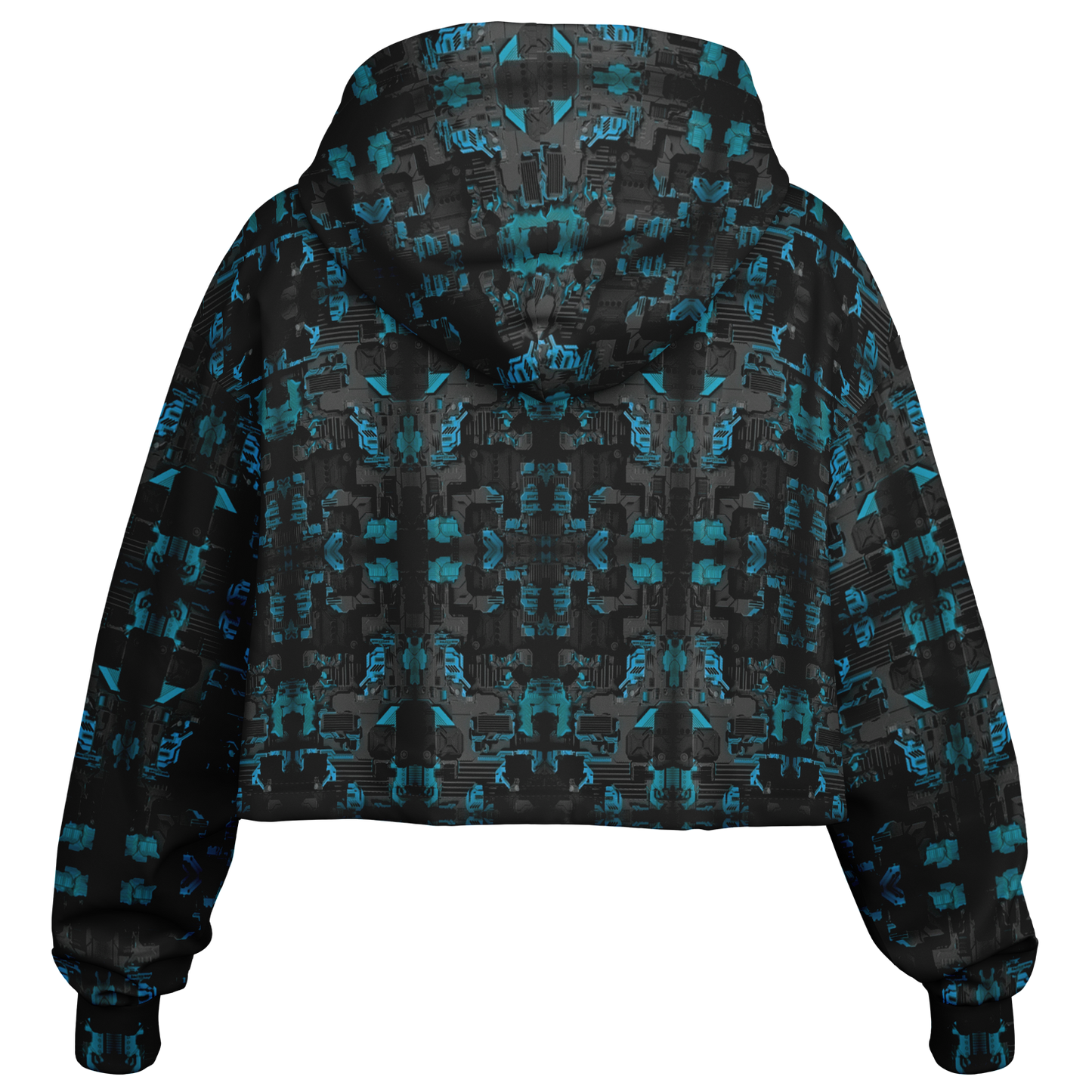 HAZRDCAMO - Neptune -  Crop Hoodie