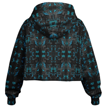 HAZRDCAMO - Neptune -  Crop Hoodie