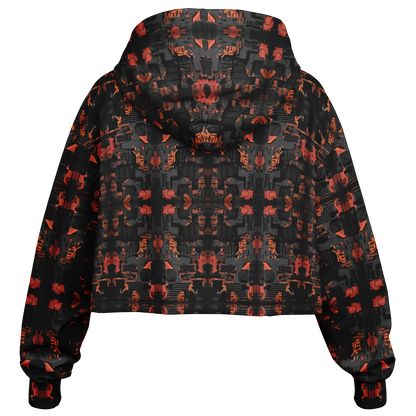 HAZRDCAMO - Mars - Crop Hoodie
