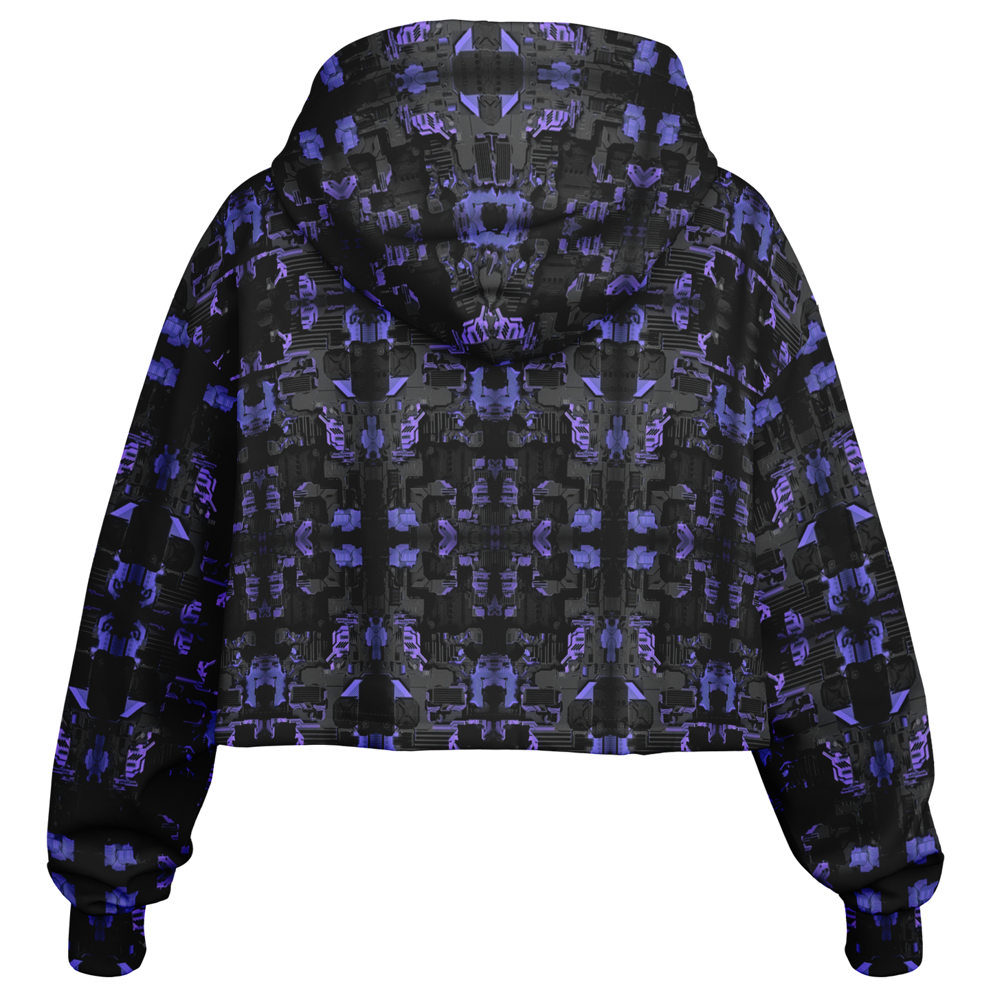 HAZRDCAMO - Pluto -  Crop Hoodie