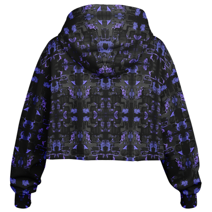 HAZRDCAMO - Pluto -  Crop Hoodie