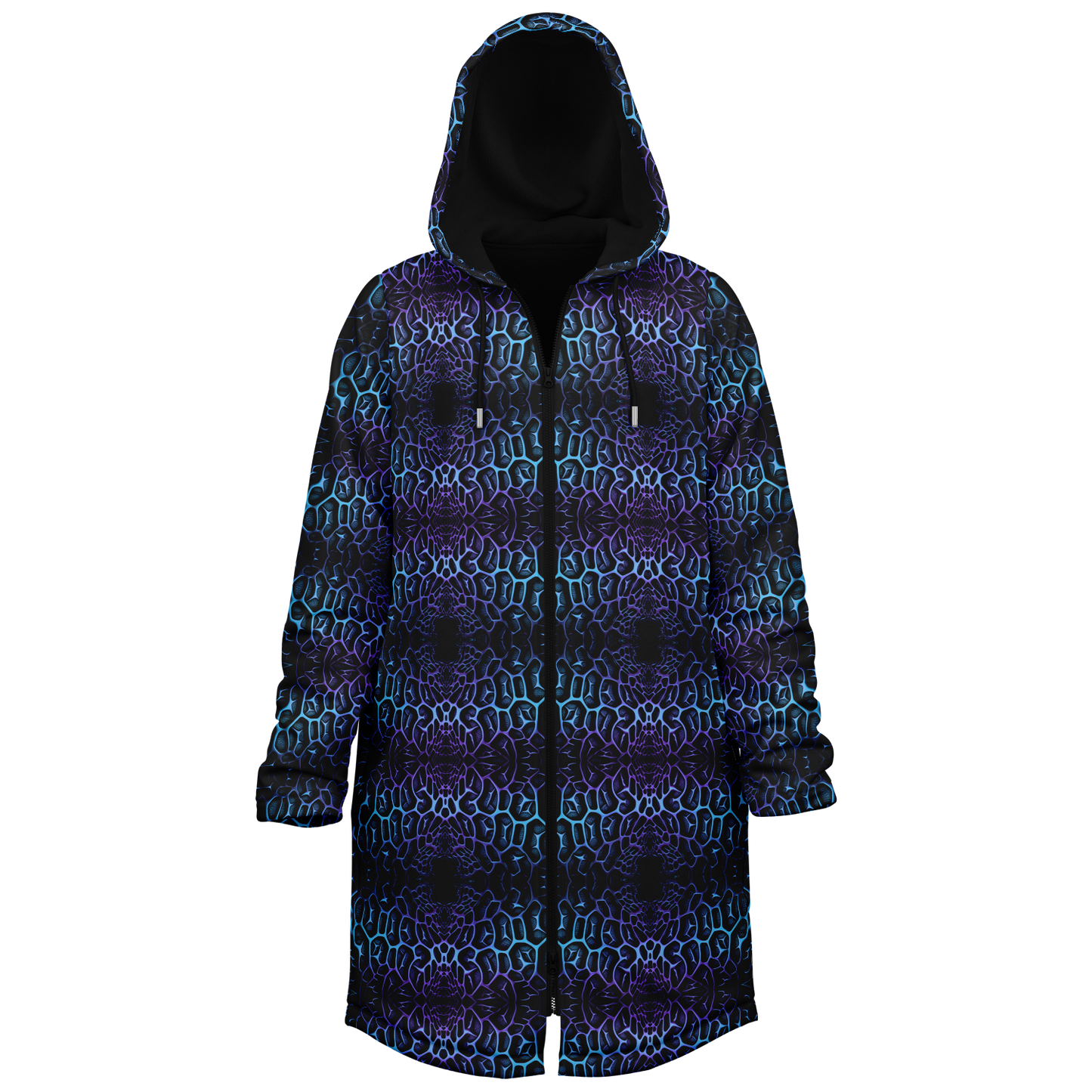 HAZRDPUNK - Retropunk - Zipper Cloak