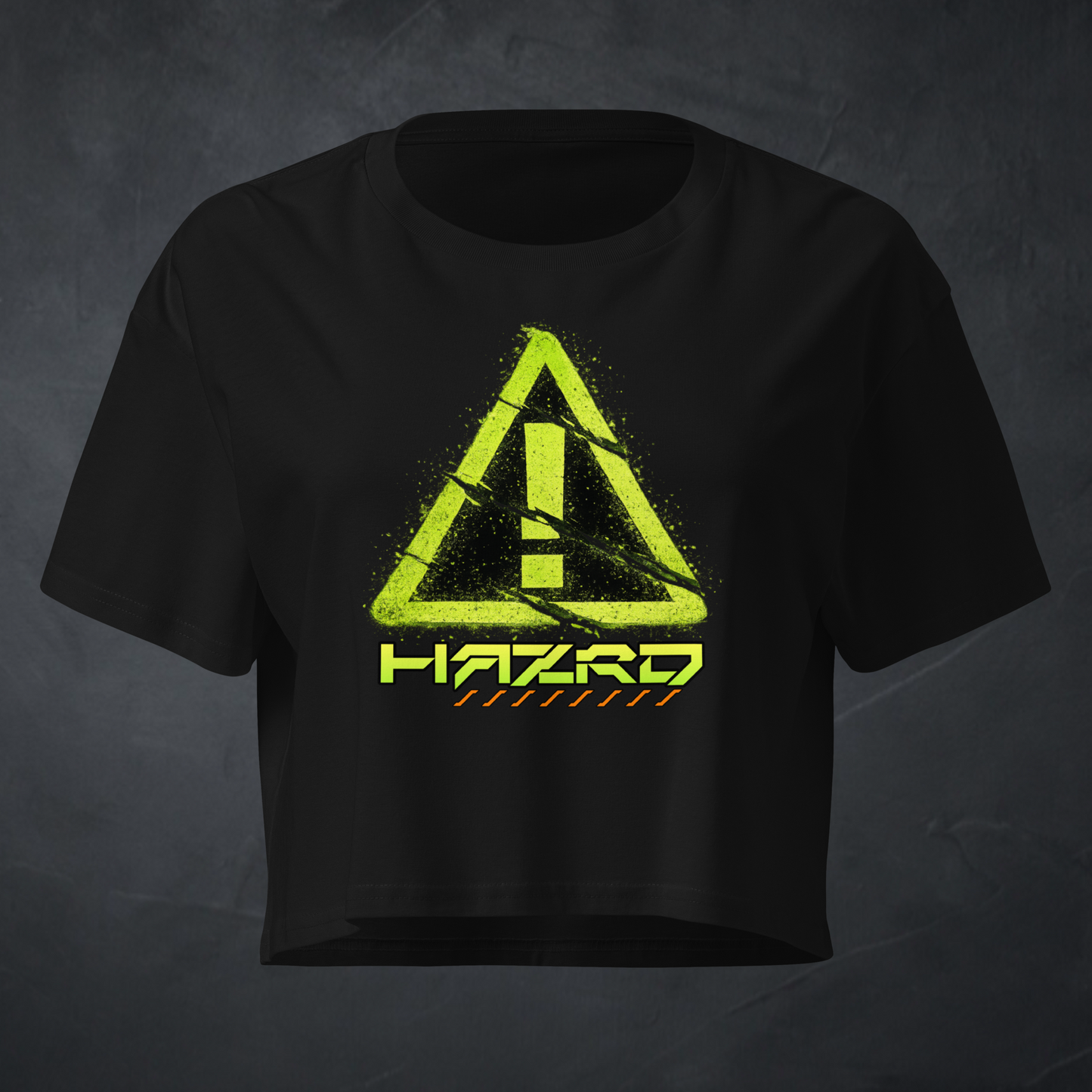HAZRDMERCH - NEON - Crop Top