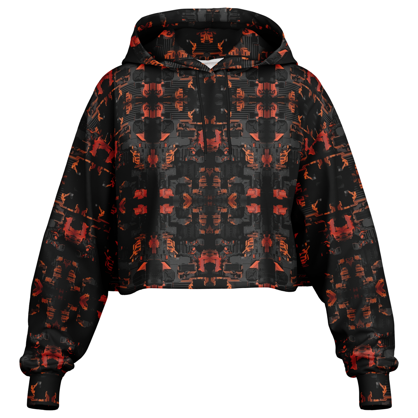 HAZRDCAMO - Mars - Crop Hoodie