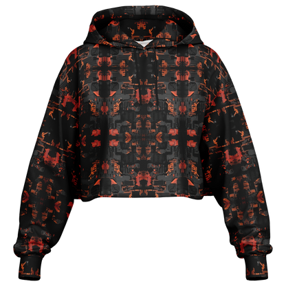 HAZRDCAMO - Mars - Crop Hoodie