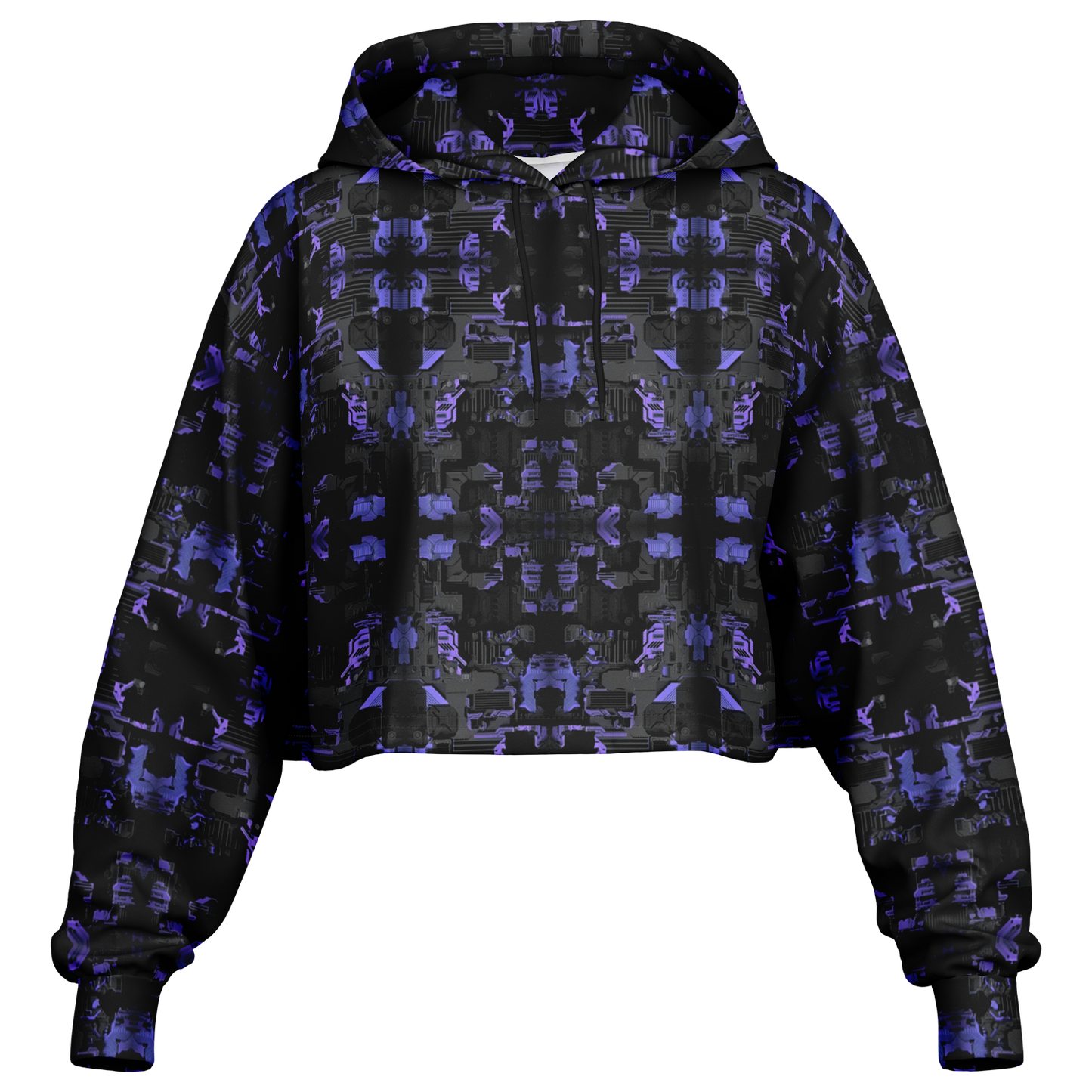HAZRDCAMO - Pluto -  Crop Hoodie