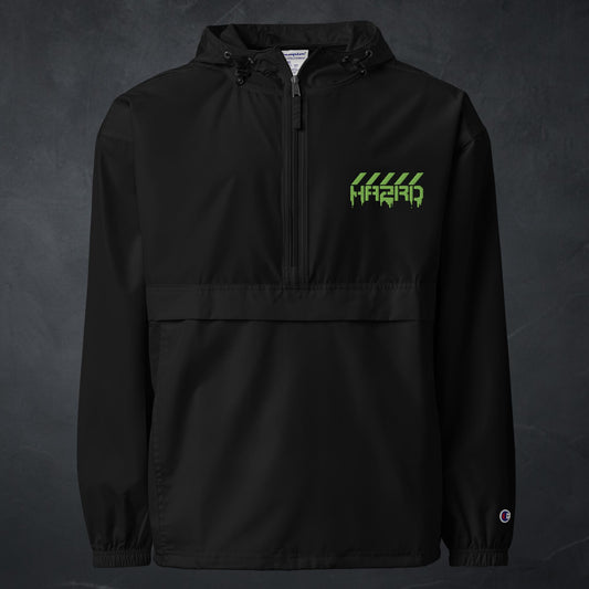 HAZRDMERCH - Stitched Logo -  Champion Packable Jacket